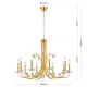 Candelabre, Lustre - Candelabru stil clasic cu cristal K9 ARIANE 10L auriu