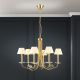 Candelabre, Lustre - Candelabru stil clasic cu cristal K9 ARIANE 6L auriu