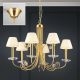 Candelabre, Lustre - Candelabru stil clasic cu cristal K9 ARIANE 6L auriu