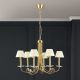 Candelabre, Lustre - Candelabru stil clasic cu cristal K9 ARIANE 6L auriu