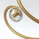 Candelabre, Lustre - Candelabru stil clasic cu cristal K9 ARIANE 6L auriu