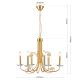 Candelabre, Lustre - Candelabru stil clasic cu cristal K9 ARIANE 6L auriu
