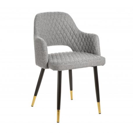 Seturi scaune, HoReCa - Set de 2 scaune elegante Paris gri deschis
