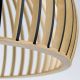 Pendule, Lustre suspendate - Lustra/Pendul modern din lemn stil scandinav ERIK D-45cm
