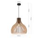 Pendule, Lustre suspendate - Lustra/Pendul modern din lemn stil scandinav ERIK D-45cm