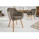 Scaune - Scaun elegant, tapitat Supreme, taupe vintage