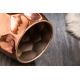 Masute Living - Masuta auxiliara design unicat Organic Orient 30cm, cupru