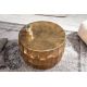 Masute Living - Masuta auxiliara design unicat Organic Orient 68cm, auriu