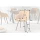 Scaune - Scaun elegant, tapitat Scandinavia galben mustar
