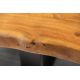 Masute Living - Masuta design industrial vintage Mammut 110cm, salcam
