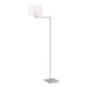 Lampadare - Lampadar/Lampa de podea pivotanta CARLTON nickel/alb
