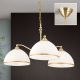 Candelabre, Lustre - Lustra suspendata stil clasic OLD LAMP 3L patina