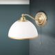 Aplice, corpuri de iluminat pentru pereti - Aplica de perete stil clasic OLD LAMP patina