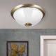 Plafoniere - Plafoniera stil clasic AUSTRIAN OLD LAMP D-50cm alama antique/opal