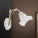 Aplice, corpuri de iluminat pentru pereti - Aplica de perete design elegant SISI ivory-gold