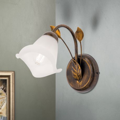 Aplice, corpuri de iluminat pentru pereti - Aplica de perete design elegant SISI antique