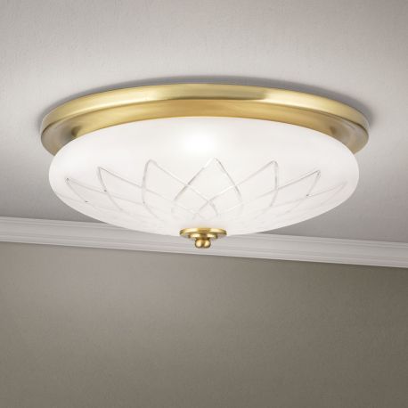 Plafoniere - Plafoniera stil clasic PORTO D-37cm bronz