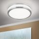 Plafoniere - Plafoniera LED moderna NEDO D-28,5cm alb/aluminiu