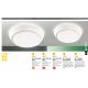 Plafoniere - Plafoniera LED moderna NEDO D-28,5cm alb/aluminiu