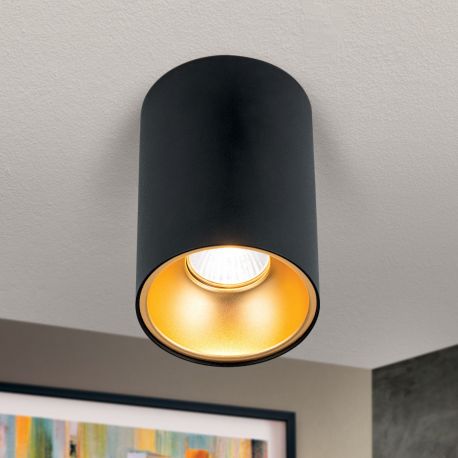 Plafoniere cu spoturi, Spoturi aplicate - Spot aplicat tavan STARLIGHT negru