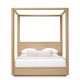 Paturi - Patul cu baldachin design LUX Tribeca