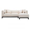 Coltar LUX design LUX cu sezlong dreapta Corso Lounge, Lyssa off-white