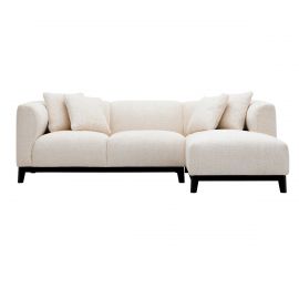 Coltare - Coltar LUX design LUX cu sezlong dreapta Corso Lounge, Lyssa off-white