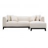 Coltar LUX design LUX cu sezlong dreapta Corso Lounge, Lyssa off-white