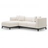 Coltar LUX design LUX cu sezlong stanga Corso Lounge, Lyssa off-white