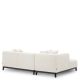 Coltare - Coltar LUX design LUX cu sezlong stanga Corso Lounge, Lyssa off-white