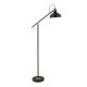 Lampadare - Lampadar/Lampa din metal reglabila stil vintage SCHILLER negru/patina