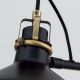 Lampadare - Lampadar/Lampa din metal reglabila stil vintage SCHILLER negru/patina
