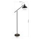 Lampadare - Lampadar/Lampa din metal reglabila stil vintage SCHILLER negru/patina