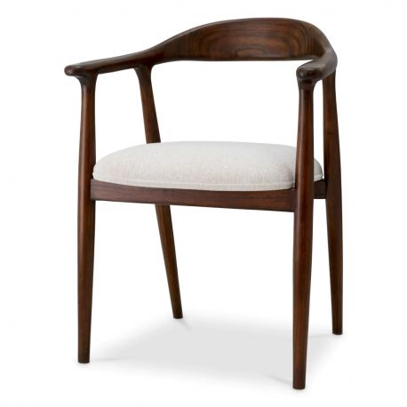 Scaune - Scaun elegant design LUX Beale maro/ crem