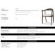 Scaune - Scaun elegant design LUX Beale maro/ crem