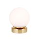 Veioze - Lampa LED dimabila cu Touch stil minimalist TRICIA alama/opal