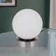 Veioze - Lampa LED dimabila cu Touch stil minimalist TRICIA satin/opal