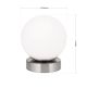 Veioze - Lampa LED dimabila cu Touch stil minimalist TRICIA satin/opal