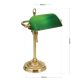 Veioze - Veioza/Lampa de masa stil clasic HARVARD alama/verde
