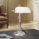 Veioze - Veioza/Lampa de masa stil clasic HARVARD satin/alb