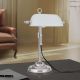 Veioze - Veioza/Lampa de masa stil clasic HARVARD satin/alb