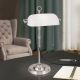 Veioze - Veioza/Lampa de masa stil clasic HARVARD H-53cm satin/alb