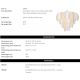Candelabre, Lustre - Lustra deosebita LUX design modern Saint Lucia S