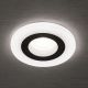 Spoturi tavan fals - Spot incastrabil tavan GLOW D-11cm negru