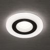 Spot incastrabil tavan GLOW D-11cm negru