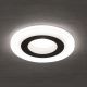 Spoturi tavan fals - Spot incastrabil tavan GLOW D-11cm negru