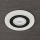 Spoturi tavan fals - Spot incastrabil tavan GLOW D-11cm negru