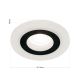 Spoturi tavan fals - Spot incastrabil tavan GLOW D-11cm negru