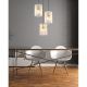 Pendule, Lustre suspendate - Lustra moderna cu 3 pendule GORLEY auriu