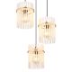 Pendule, Lustre suspendate - Lustra moderna cu 3 pendule GORLEY auriu